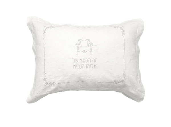 Pooya Pillow with Zeh Kisie Eliyahu with Embroidery