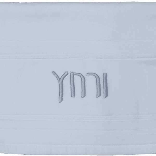3D Puff Embroidered Irchatz Towel (Gold or Silver)