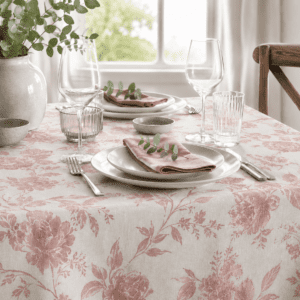 Dover Pink Tablecloth