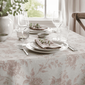 Dover Pink Tablecloth